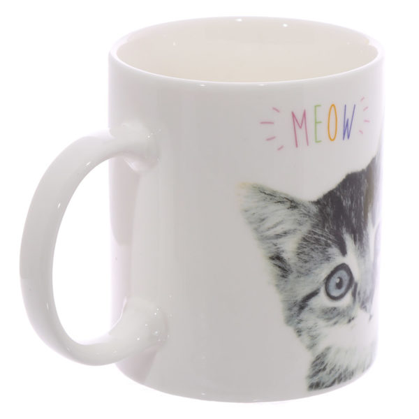 Schattige "Meow" Kitten Mok - Het Ultieme Geschenk voor Kattenliefhebbers!