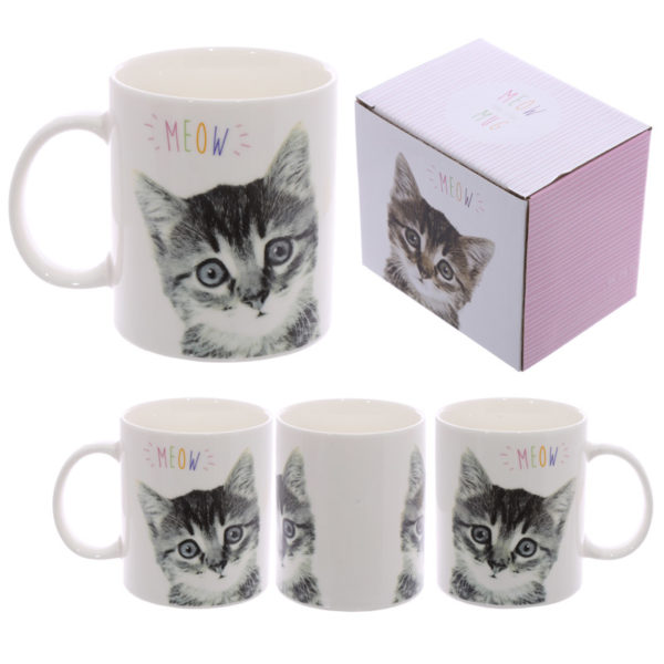 Schattige "Meow" Kitten Mok - Het Ultieme Geschenk voor Kattenliefhebbers!